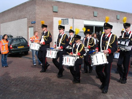 Mijn eerste straatoptreden 2004